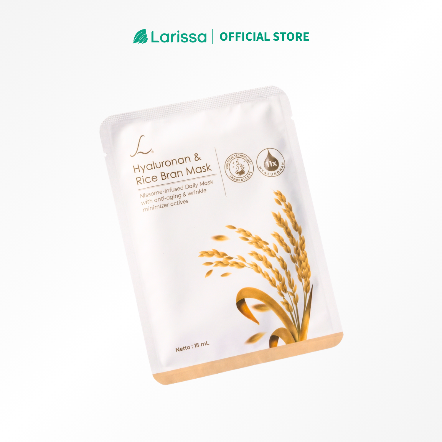 L Hyaluronan & Rice Bran Mask