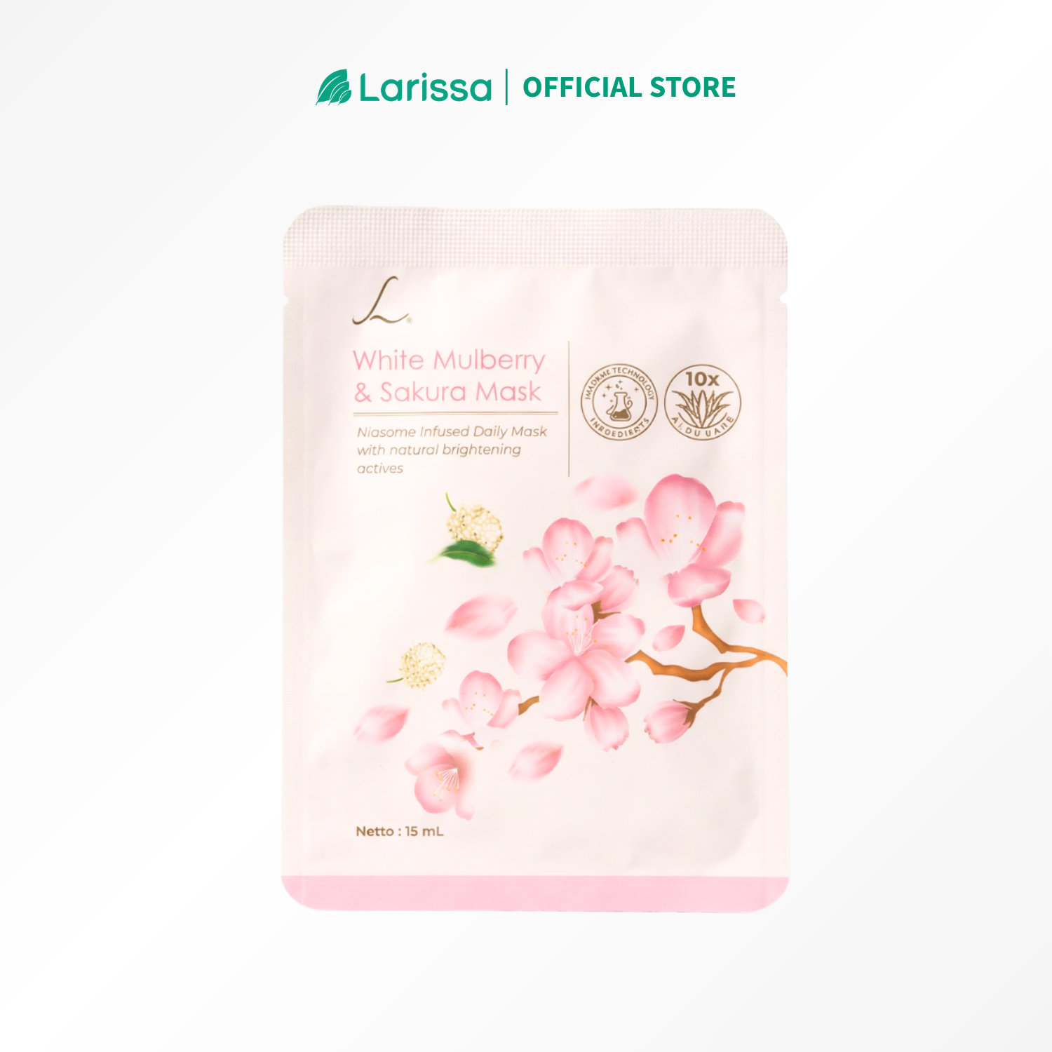L White Mulberry & Sakura Mask