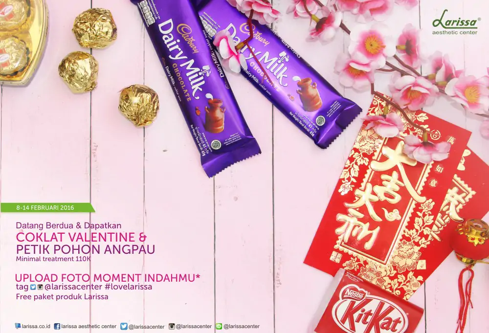 Nikmati Promo Valentine dan Imlek 2016 Bersama Orang Tersayang