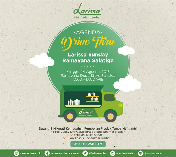 Larissa "Happy Sunday" Di Ramayana Dept Store Salatiga