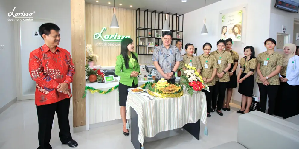 GRAND OPENING LARISSA AESTHETIC CENTER CABANG JATEN