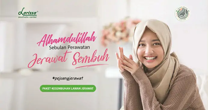 Paket Kesembuhan Larissa 2020, Jerawat Pasti Sembuh