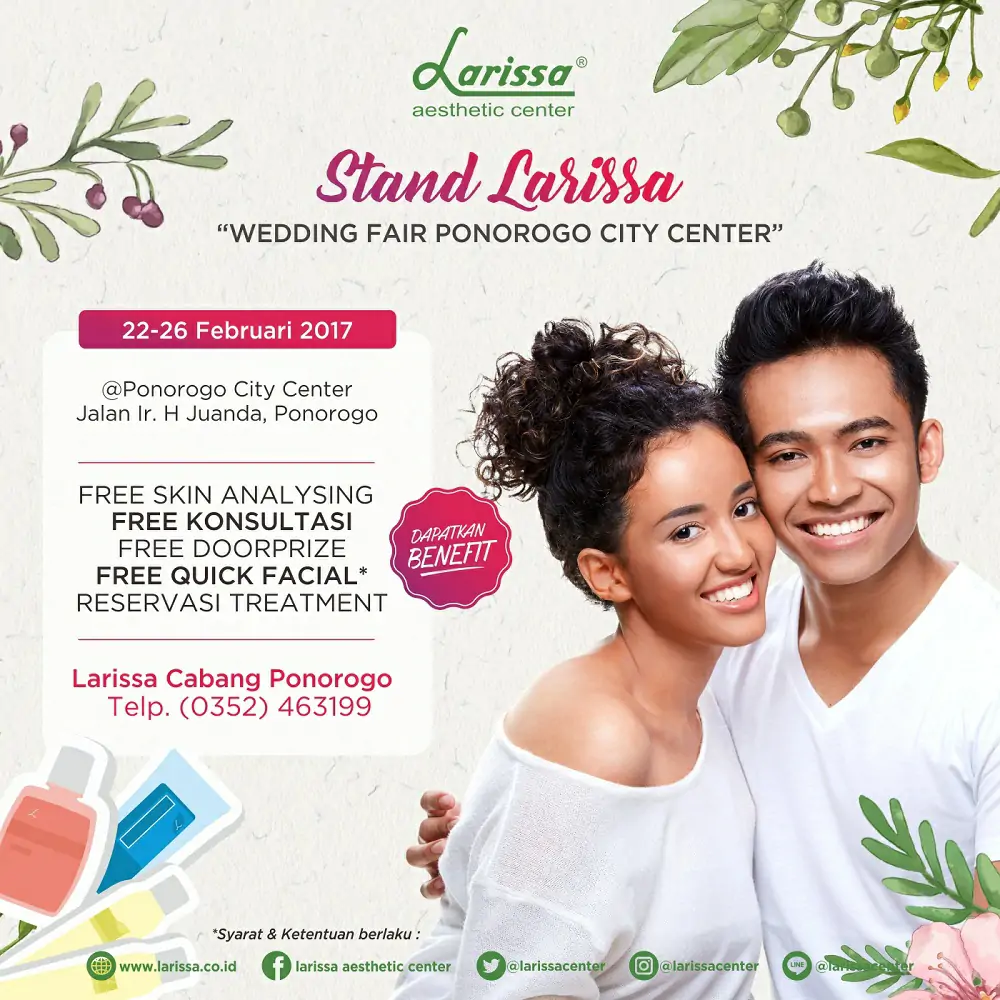 Stand Larissa di Wedding Fair Ponorogo City Center