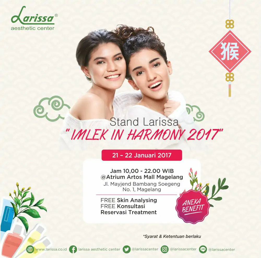 Stand Larissa di "Imlek In Harmony 2017" Artos Mall Magelang