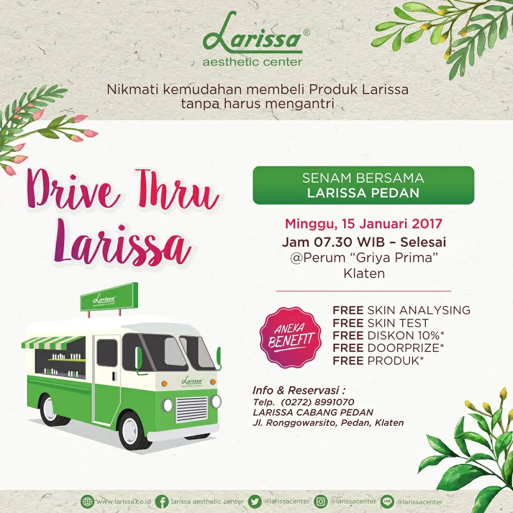 Senam Bersama Larissa Pedan di Perum Griya Prima Klaten