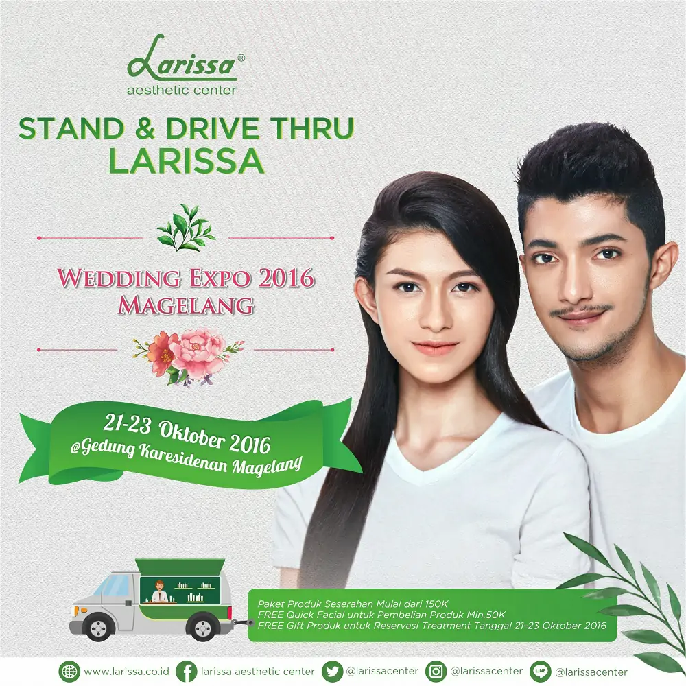 Agenda Drive Thru Larissa di Wedding Expo 2016 Magelang