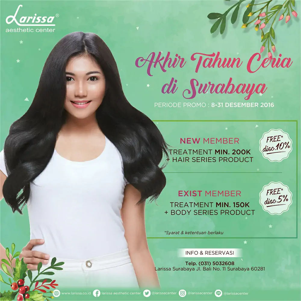 Promo Akhir Tahun Ceria di Larissa Surabaya