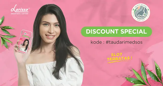 Yeay, Promo Larissa Hanya Dengan Tunjukkan Postingan!