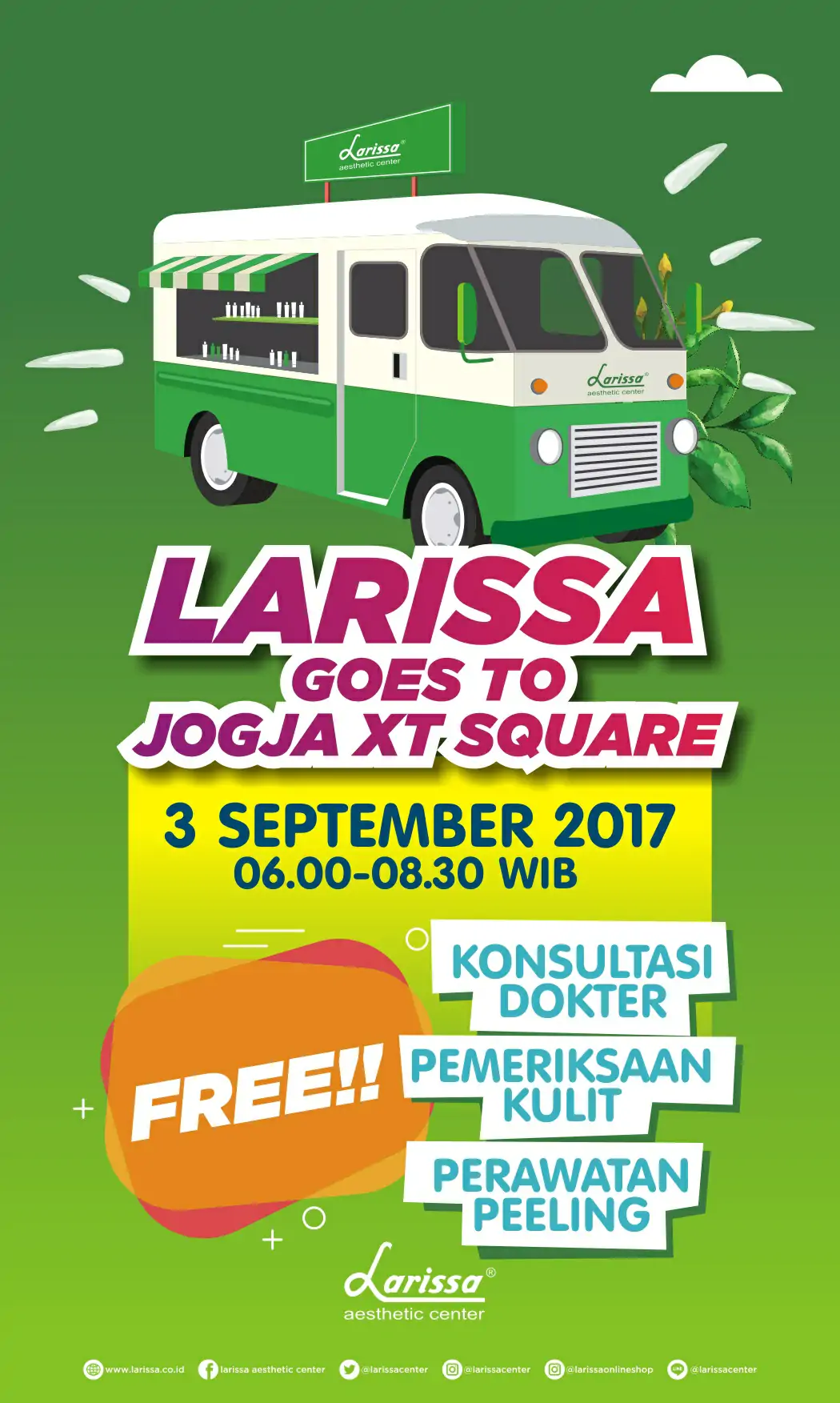 Larissa DriveThru Goes To Yogya - Solo
