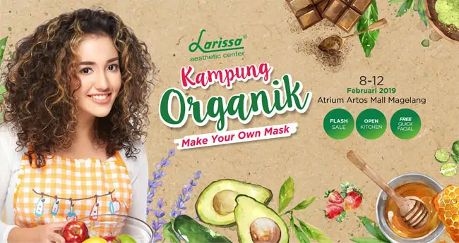 Siap-Siap Magelang, Kali Ini Kampung Organik Larissa Hadir Di Artos Mall Magelang