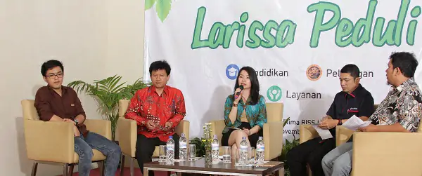 Launching Larissa Peduli