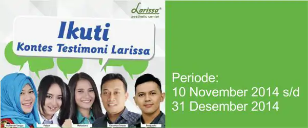 Kontes Testimoni Berhadiah Laptop