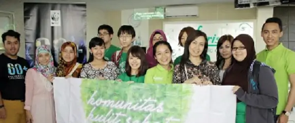 Kunjungan Internasional Student Summer di Green Office Larissa