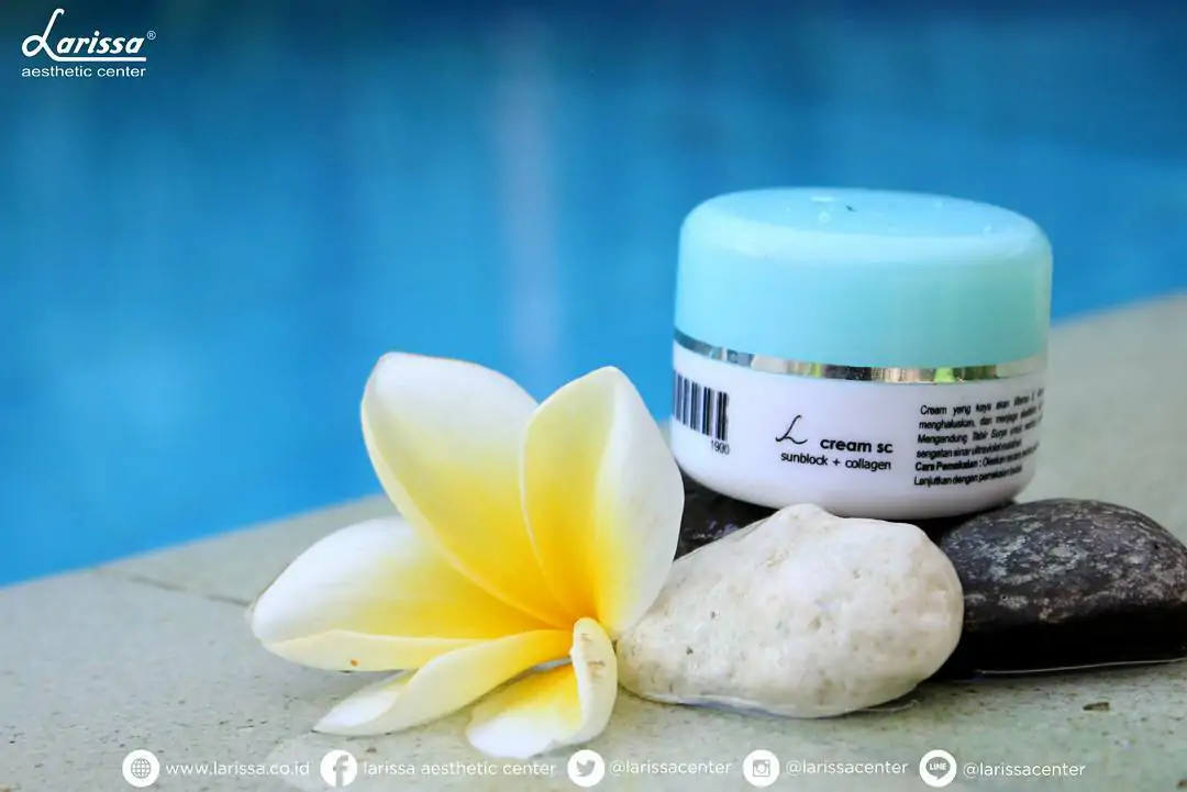 Larissa Cream SC Sunblock & Collagen, Perlindungan Kulit Dari Matahari