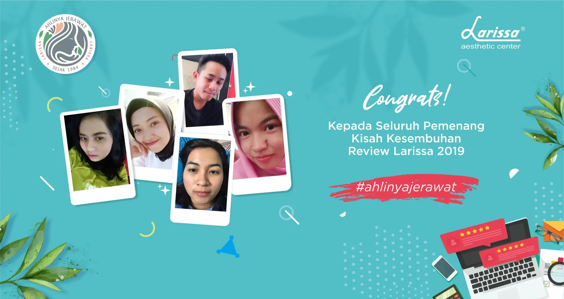 Pemenang Review Larissa 2019