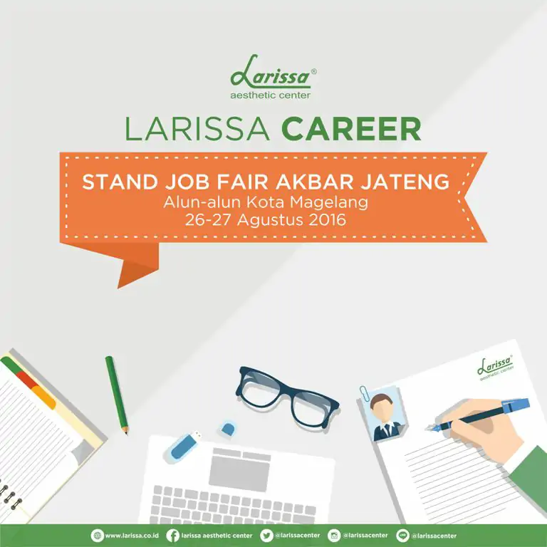 Open Recruitment Larissa di Job Fair Akbar 2016 Magelang