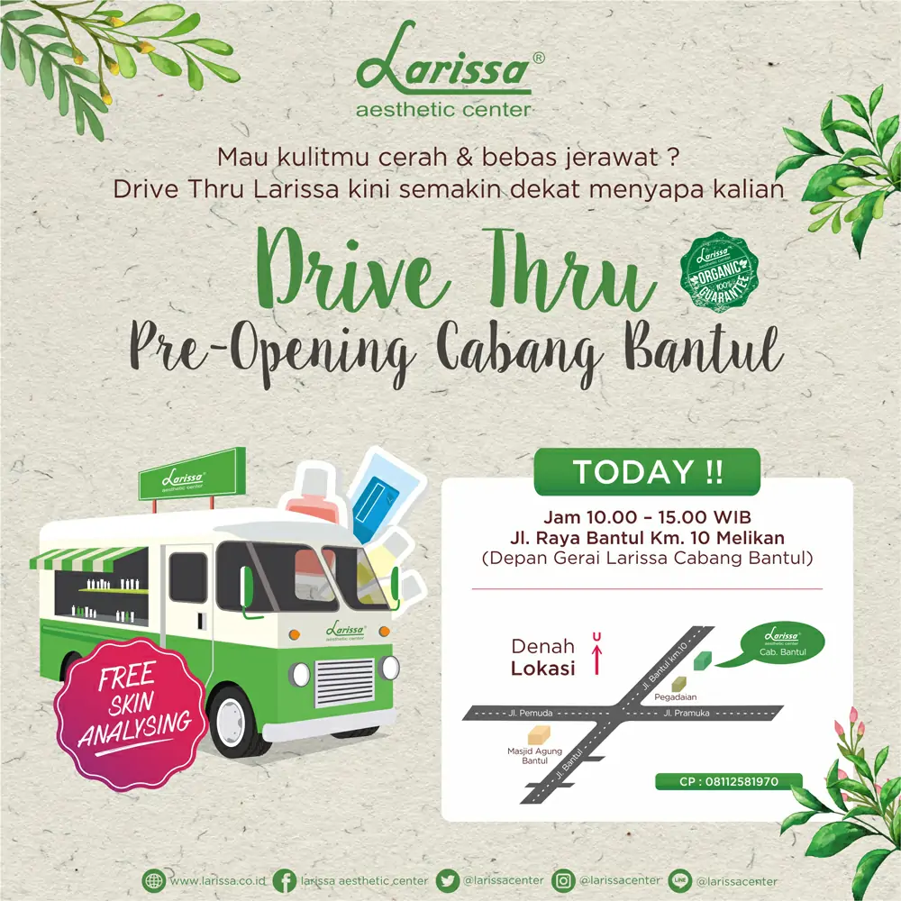 Road Show Mobil Drive Thru Larissa di Bantul