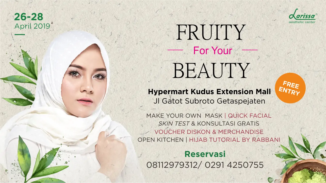 Yuk Pilih Diskon Facial Di Fruity For Your Beauty