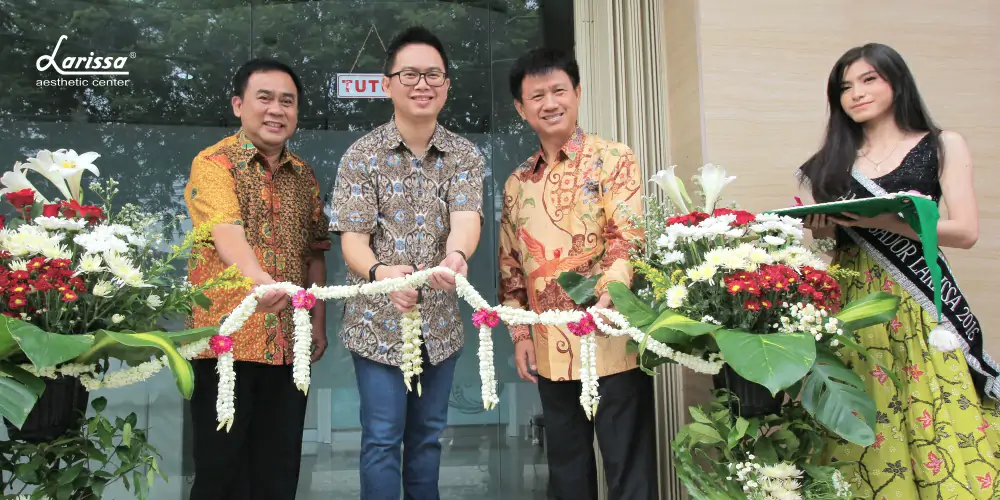 GRAND OPENING LARISSA AESTHETIC CENTER TEMBALANG SEMARANG