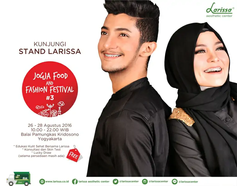 Kunjungi Stand Larissa di "Jogja Fashion & Food Festival"