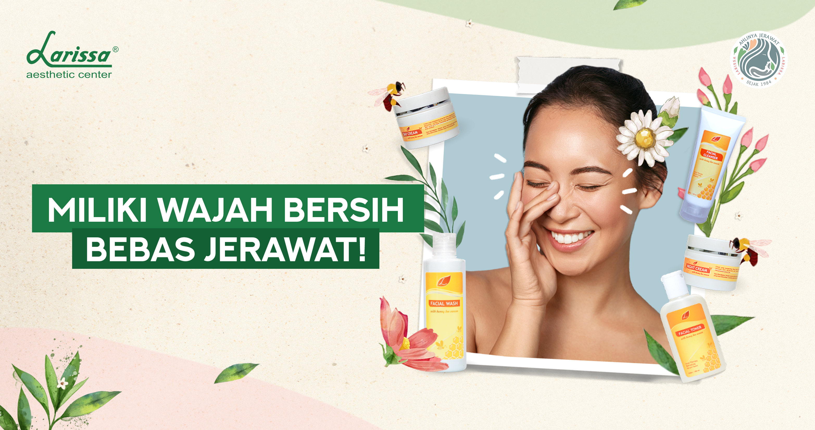 Rekomendasi Produk Wajah Bebas Jerawat