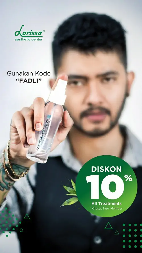 Baru mau jadi member Larissa, begini caranya untuk mendapatkan diskon!