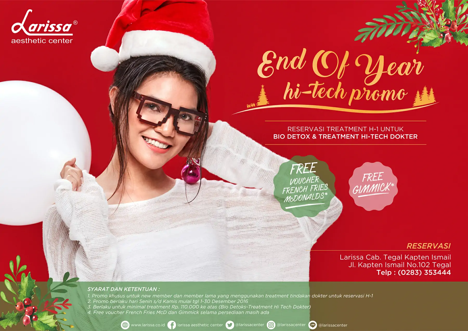 End Of Year High Tech Promo Larissa Cabang Tegal Kapten Ismail