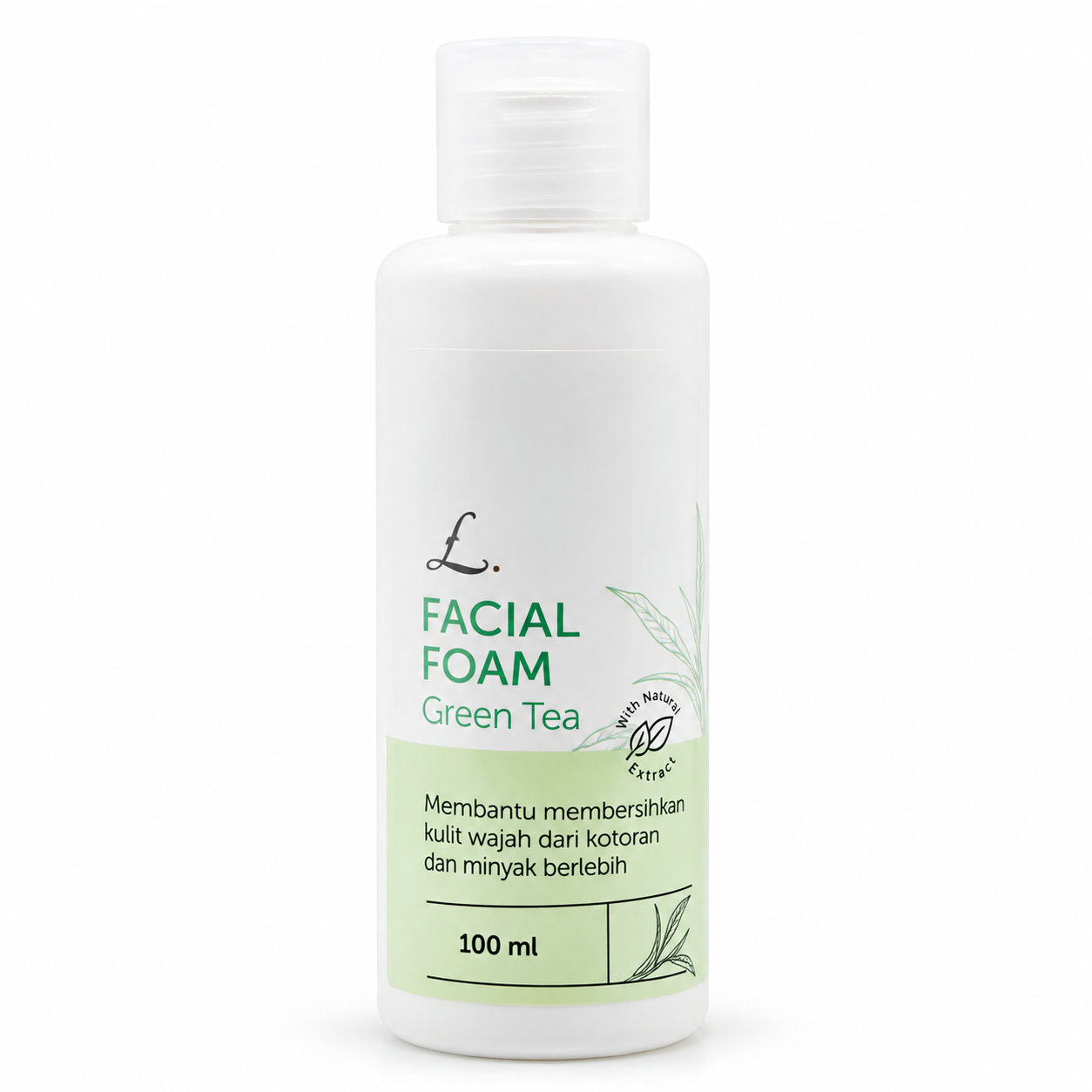 L Facial Foam Green Tea