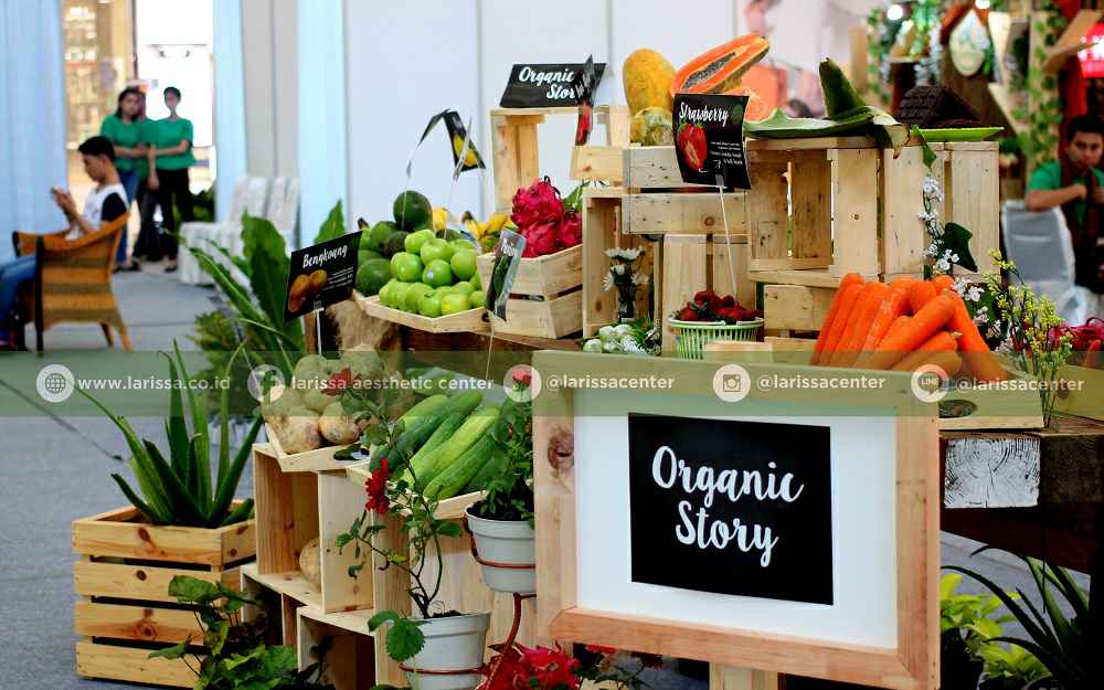 Booth Fresh Fruits Organic Story Festival 