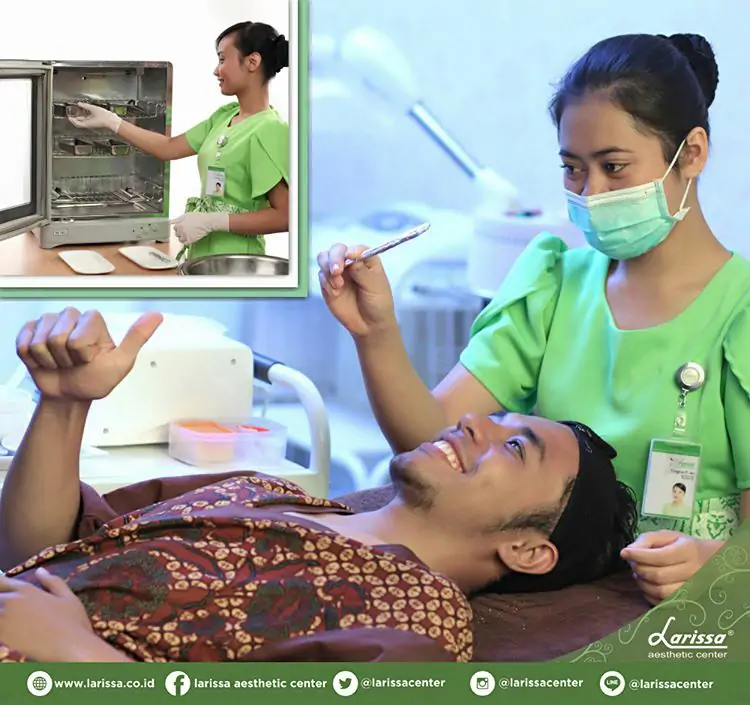 Sterilitas & Higienitas Perawatan di Larissa Aesthetic Center