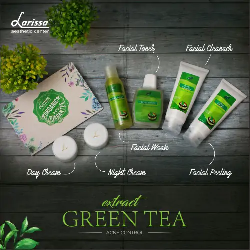 New Green Tea Extract Sesuai Untuk Kulit Berjerawat