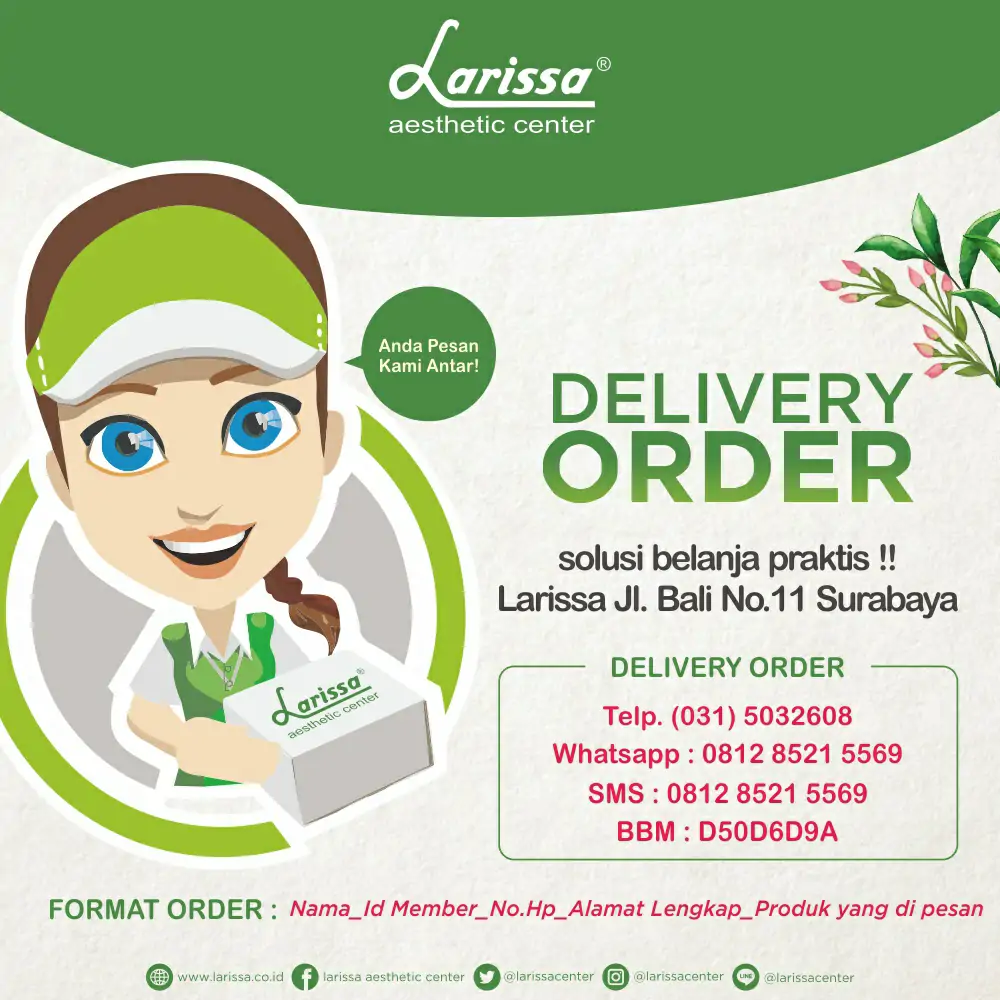 Layanan Delivery Order Larissa Cabang Surabaya Jalan Bali