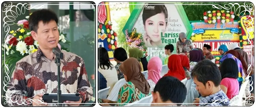 Grand Opening Gerai Larissa Aesthetic Center Tegal 2