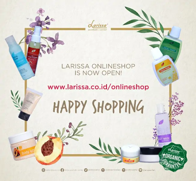 Larissa Onlineshop Is Now Open !