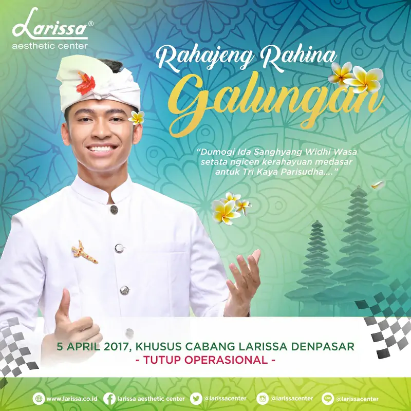 Selamat Hari Raya Galungan 5 April 2017