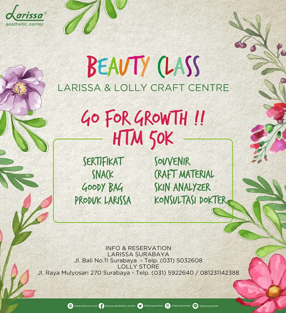 Beauty Class Larissa & Lolly Craft Centre