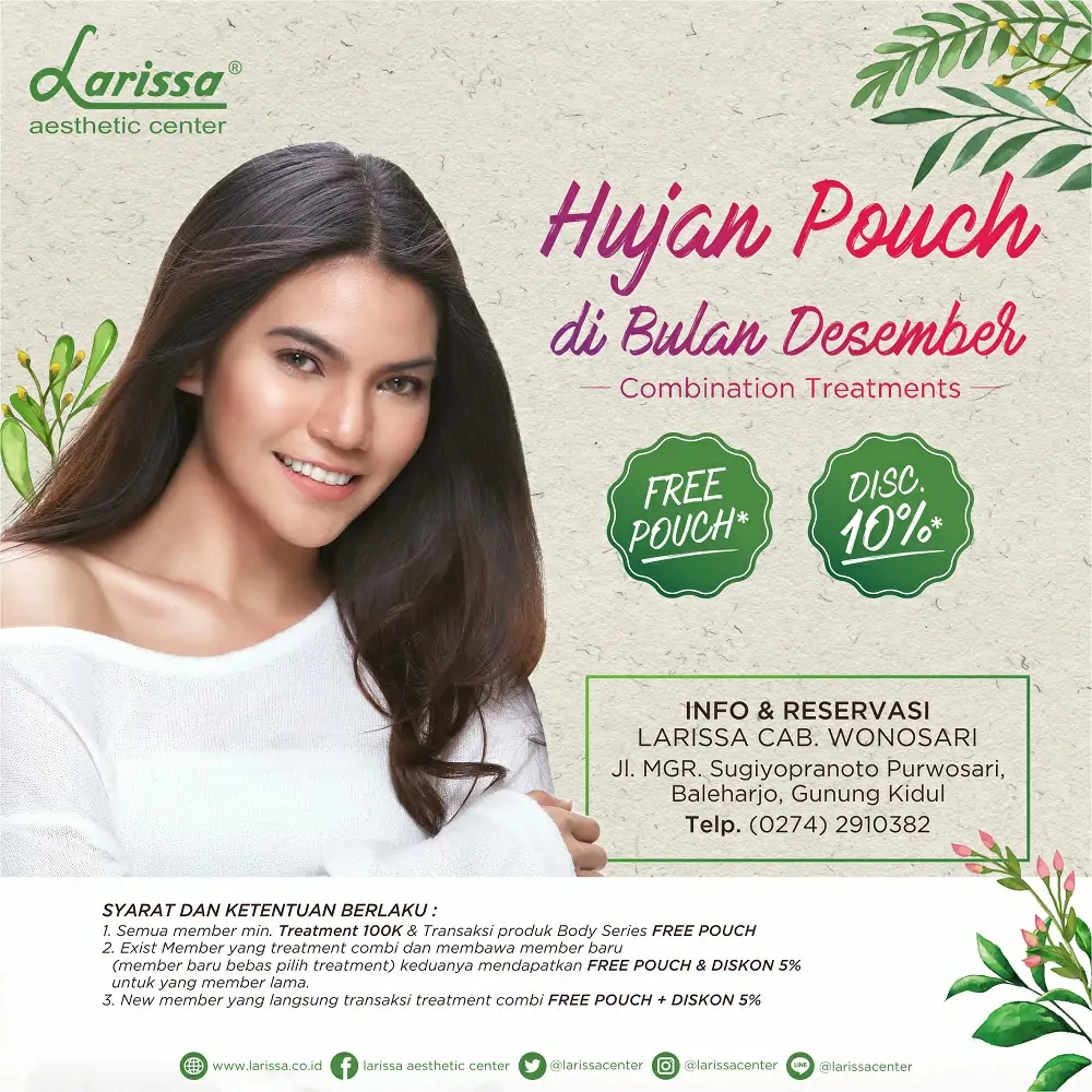 Hujan Pouch Di Bulan Desember Larissa Cabang Wonosari