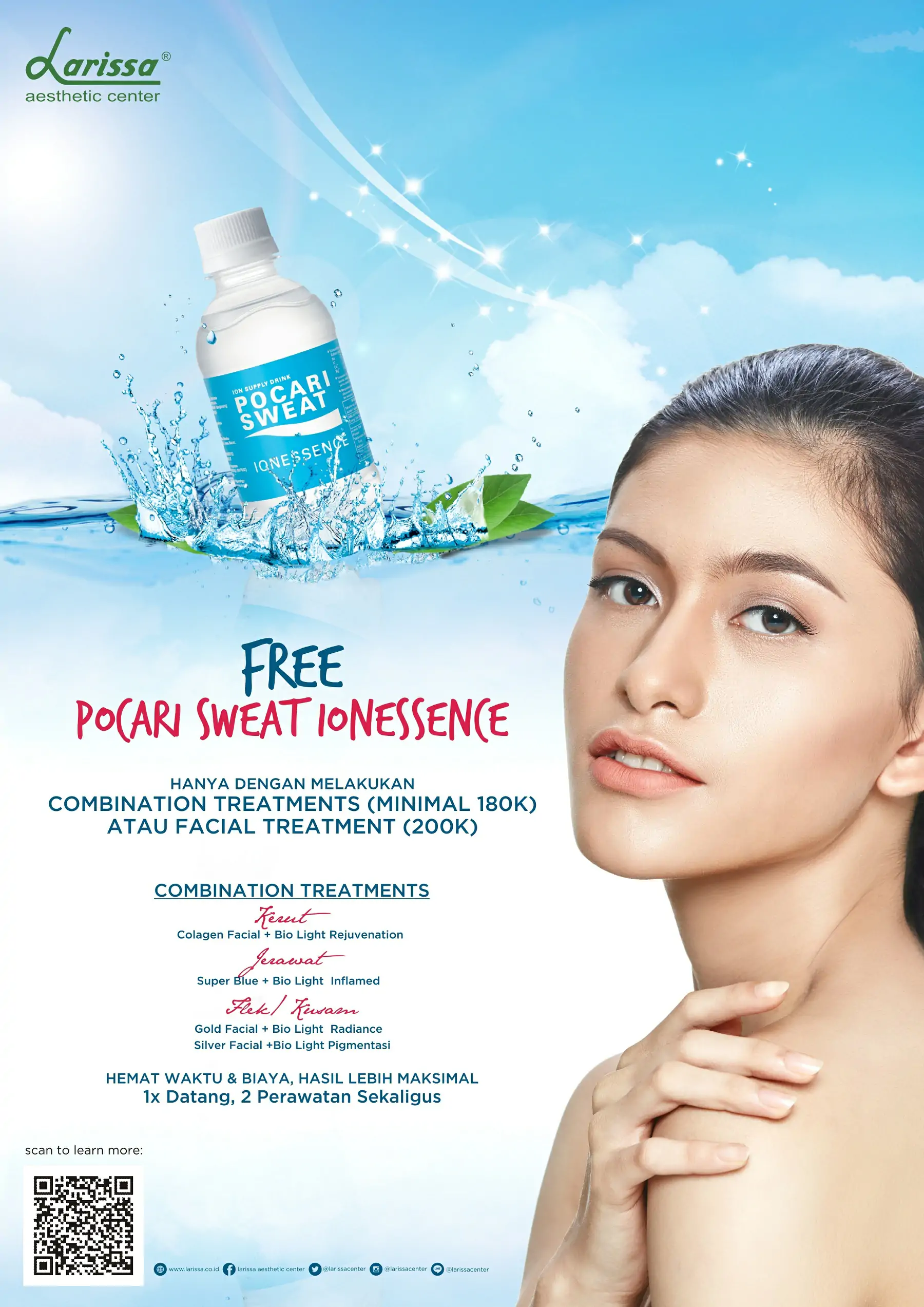 Treatment Combination Larissa, Free POCARI Ionessence