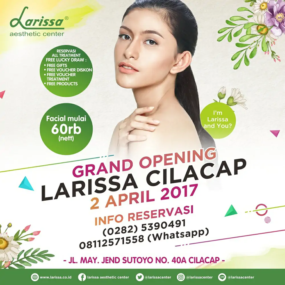 Grand Opening Larissa Cilacap 2 April 2017