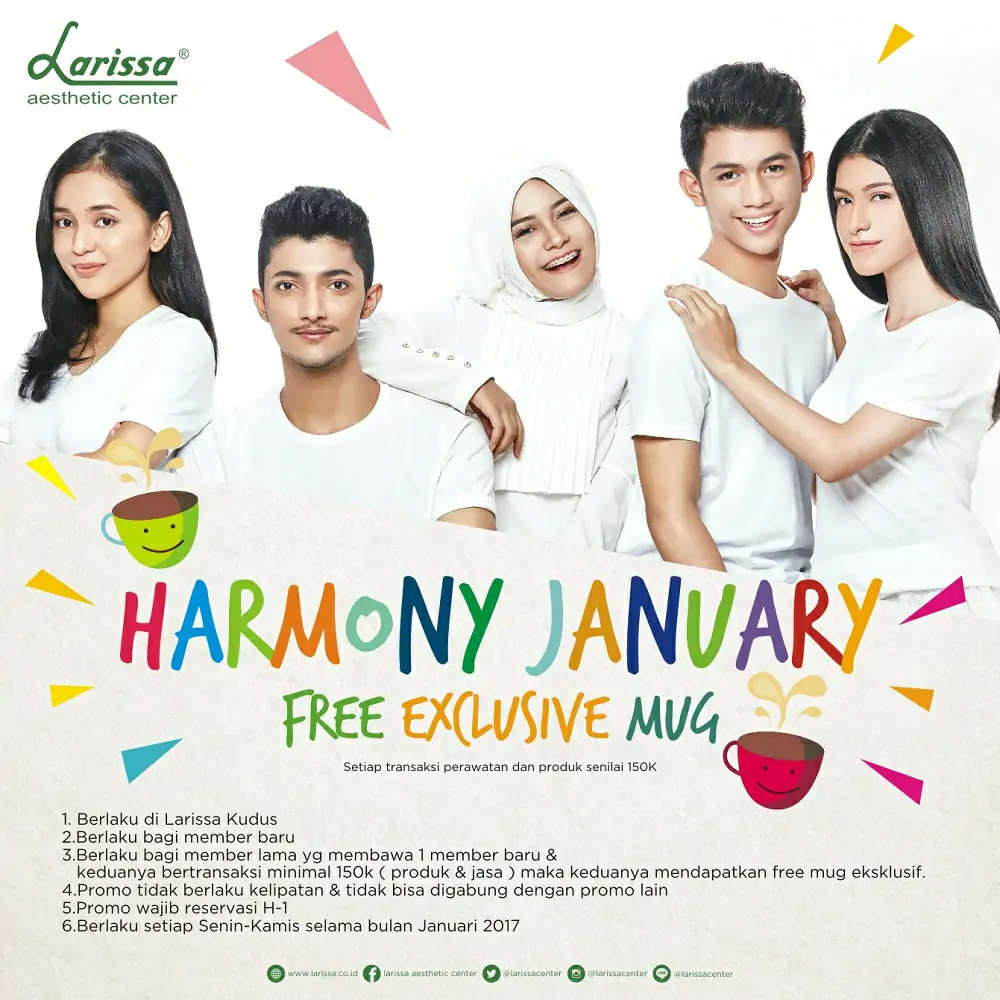 Harmony January, Free Exclusive Mug di Larissa Kudus