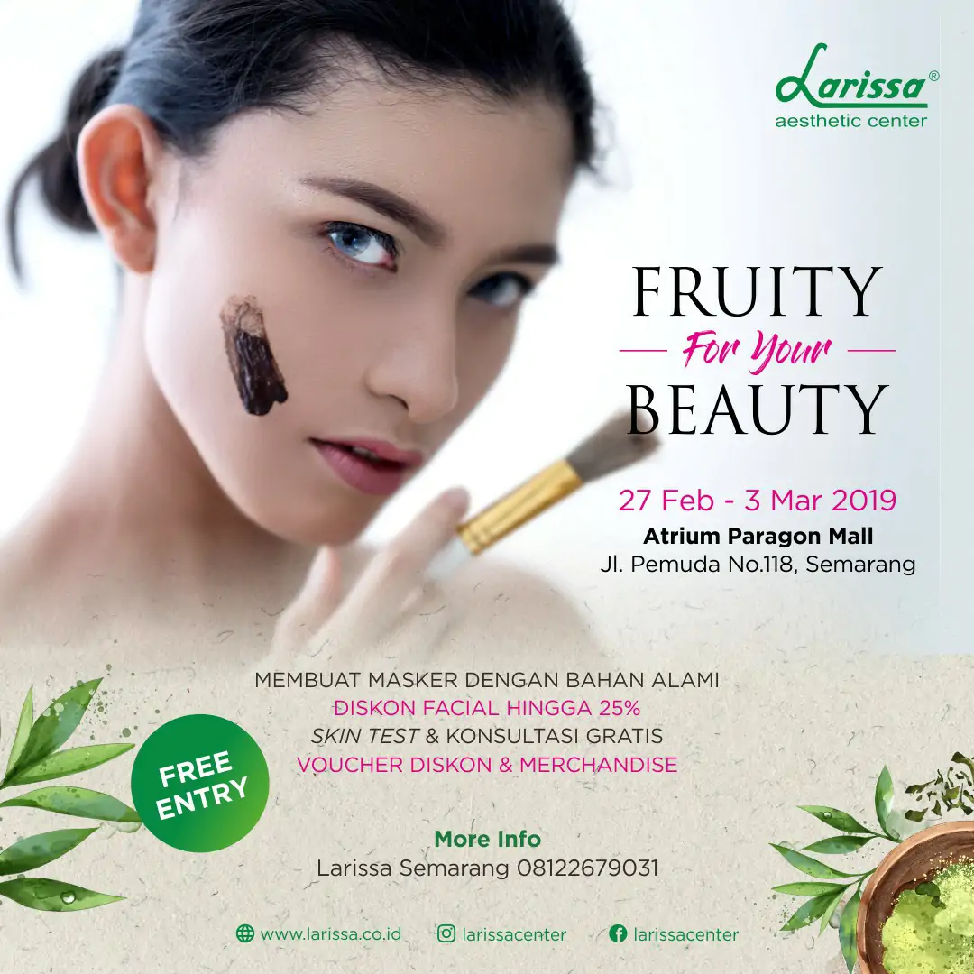 Hai Semarang, Fruity For Your Beauty Hadir Di Kotamu Lho