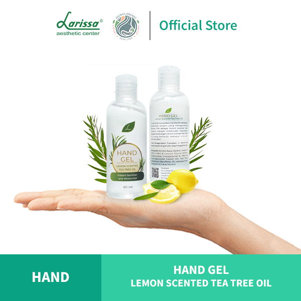 L Sanitizer Gel Lemon Scented Tea Tree Oil