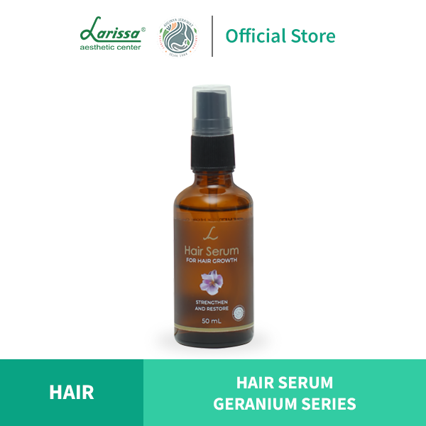 Larissa Hair Serum for Hair Growth with Geranium Extract