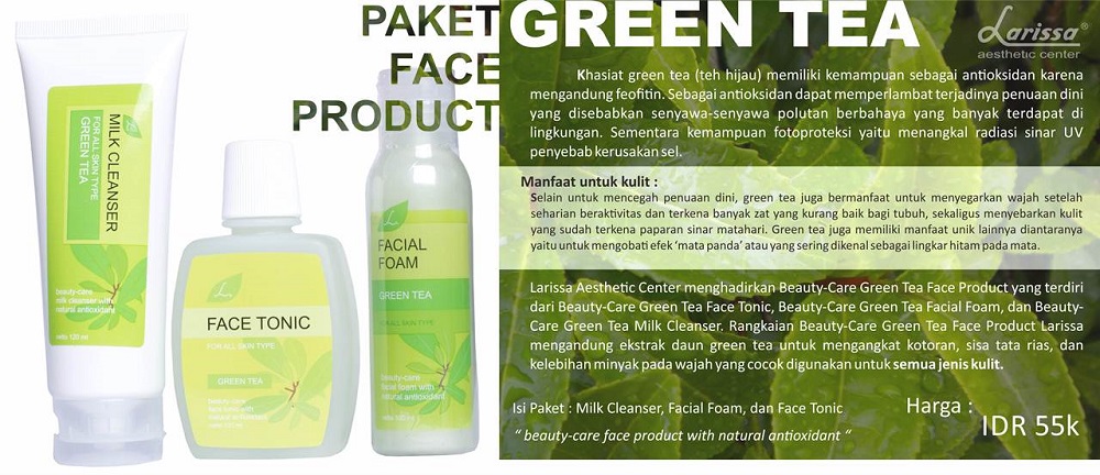 Paket Face Product Green Tea
