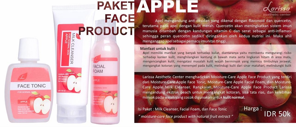 Paket Face Product Apple