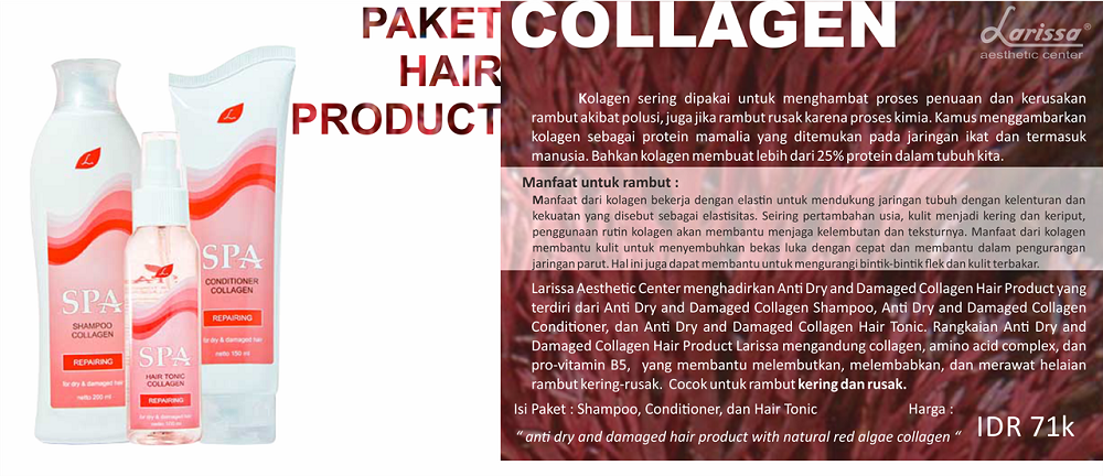 Paket Hair Product Collagen